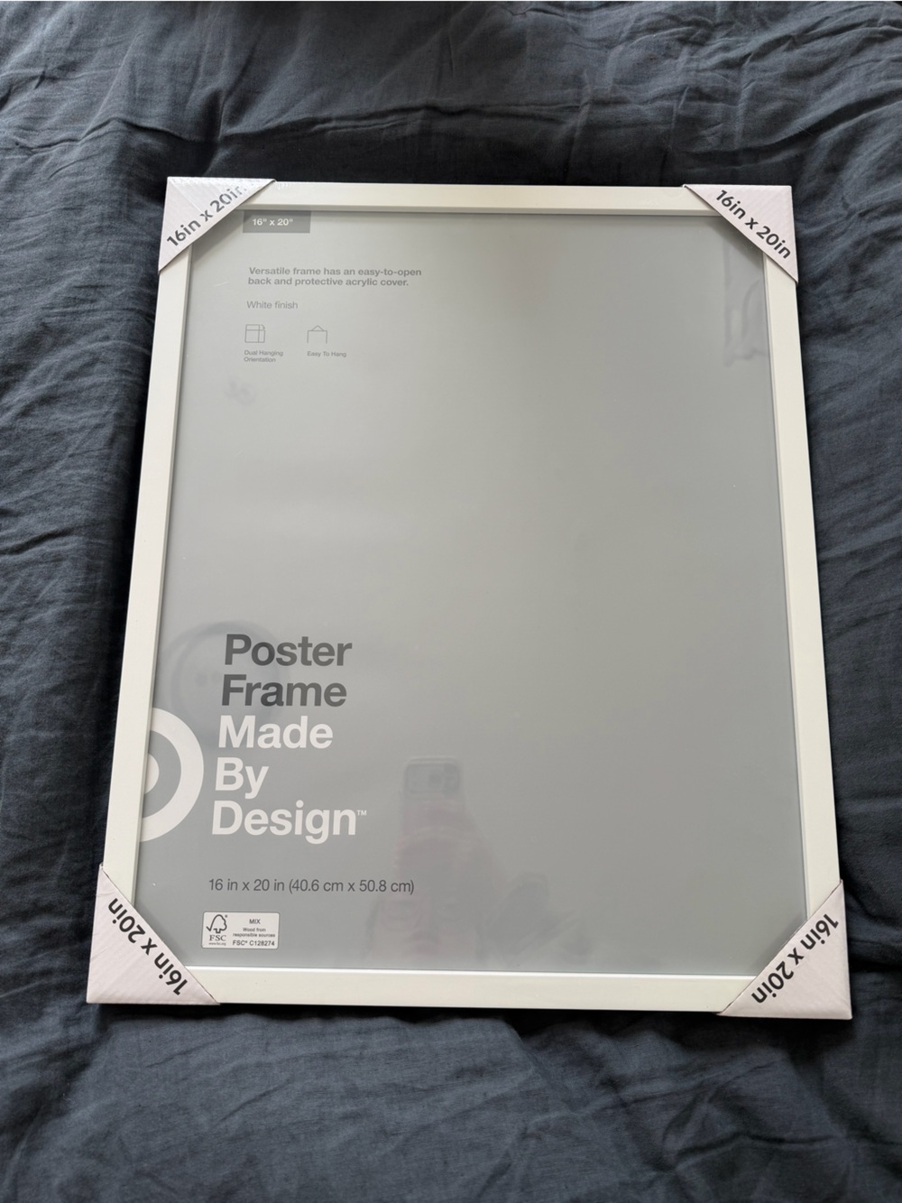 White 16x20 Poster Frame